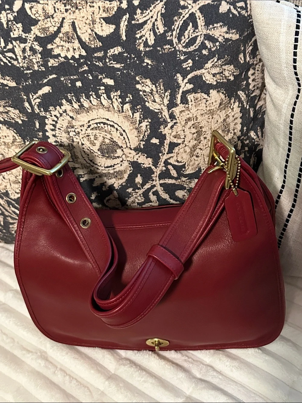 Coach Legacy Crescent Flap Bag (Style #9718) | MADE IN USA